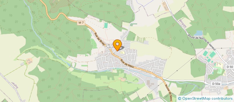 localisation de l'entreprise SCI DARSY 1  LA MAXE