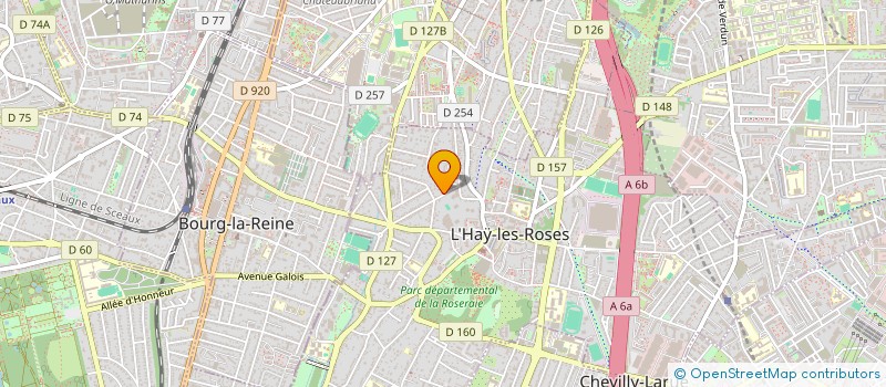 localisation de l'entreprise SCI DARTAGNAN  L'HAY-LES-ROSES