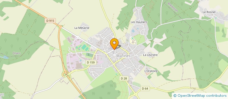 localisation de l'entreprise SCI DARTHENAY  MARINES
