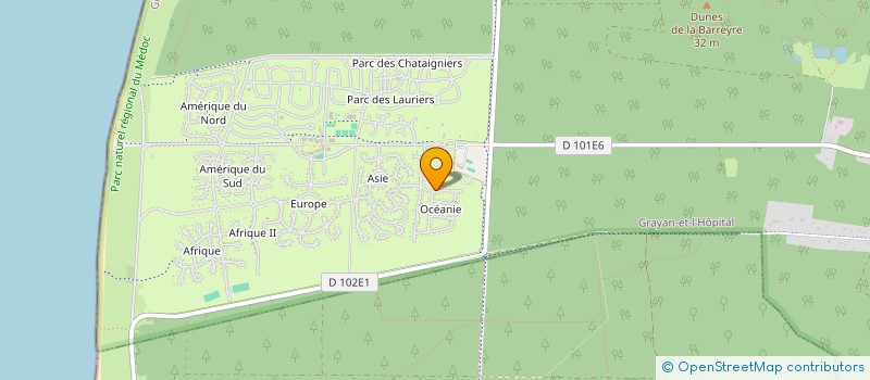 localisation de l'entreprise SCI DARTOUR  GRAYAN-ET-L'HOPITAL