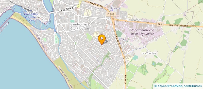 localisation de l'entreprise SCI DARVAL à SAINT-GILLES-CROIX-DE-VIE