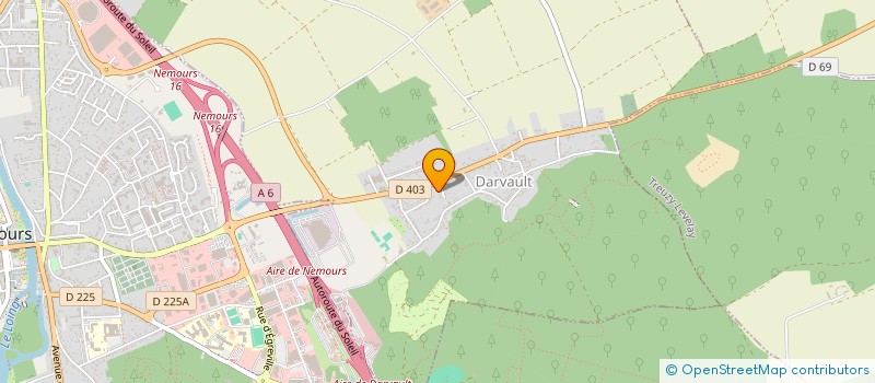 localisation de l'entreprise SCI DARVEIA  DARVAULT