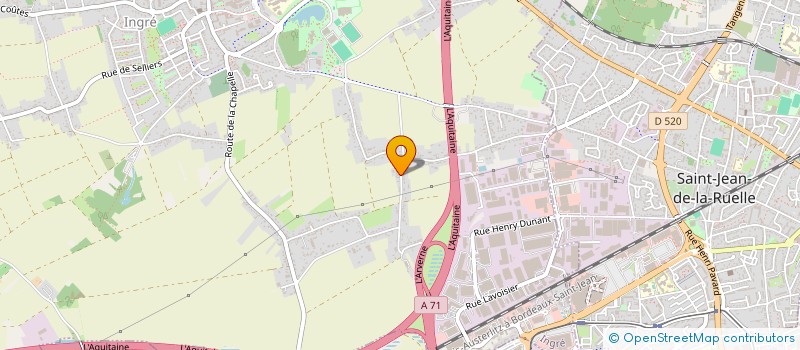 localisation de l'entreprise SCI DARVOY  INGRE