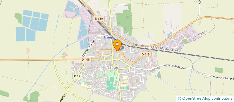 localisation de l'entreprise SCI DARWIN II  NANGIS