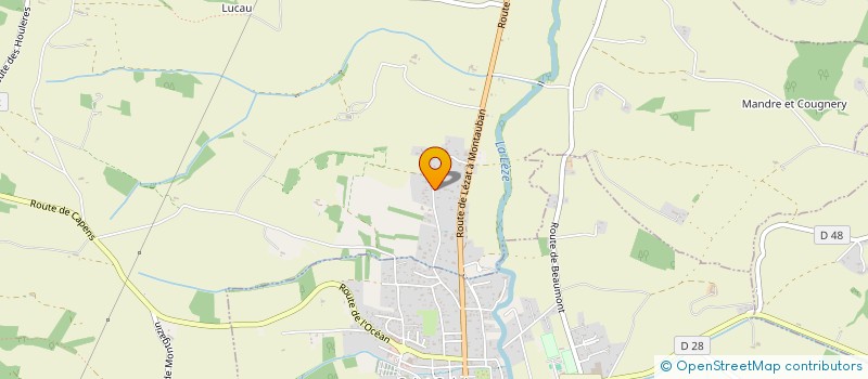 localisation de l'entreprise SCI DARYO  MONTAUT