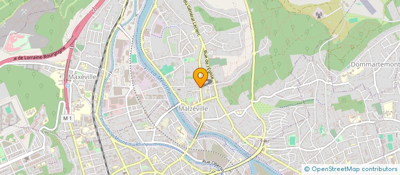 localisation de l'entreprise SCI DAS EIRAS  MALZEVILLE