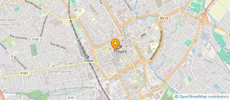 localisation de l'entreprise SCI DASA à TROYES
