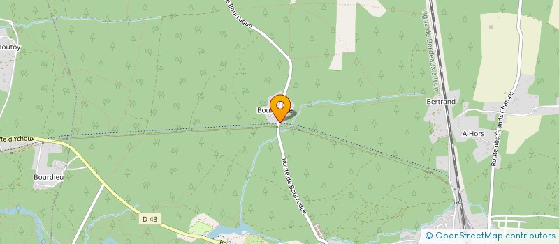 localisation de l'entreprise SCI DASC  PARENTIS-EN-BORN