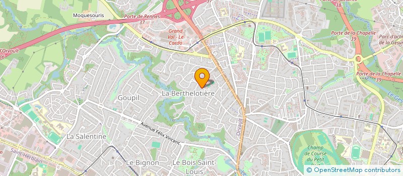localisation de l'entreprise SCI DASG à ORVAULT