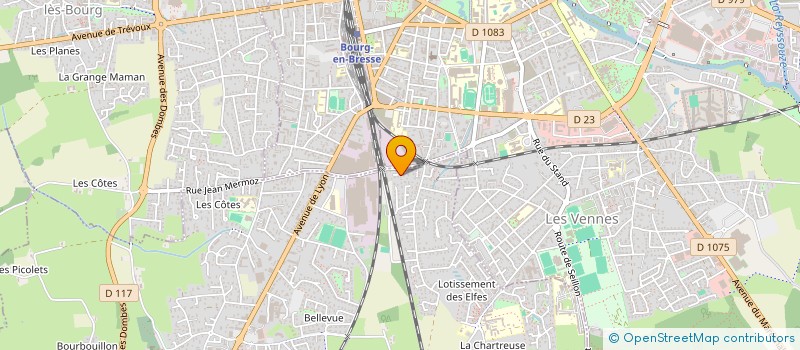 localisation de l'entreprise SCI DASJ à PERONNAS