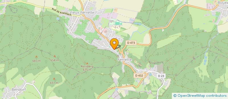 localisation de l'entreprise SCI DASPE  FERRETTE