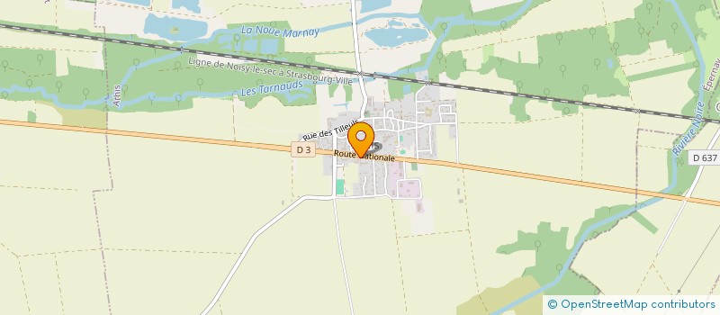 localisation de l'entreprise SCI DASSONVILLE-GAVLAK  JALONS