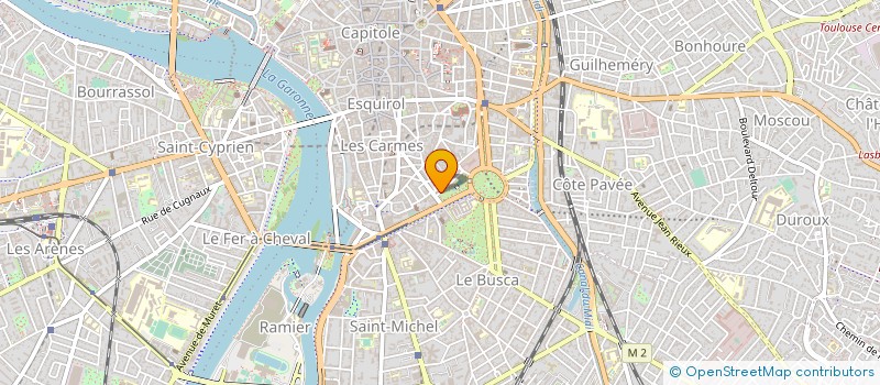 localisation de l'entreprise SCI DASTANCE  TOULOUSE