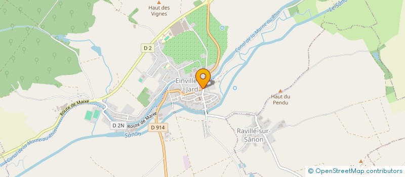 localisation de l'entreprise SCI DASY  ARRACOURT