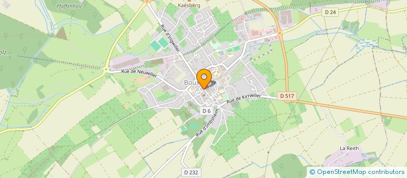 localisation de l'entreprise SCI DASYEMMA  BOUXWILLER