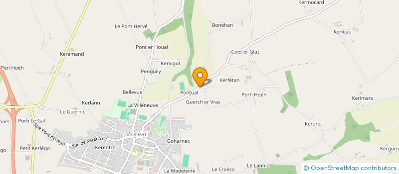 localisation de l'entreprise SCI DASYL  MOREAC