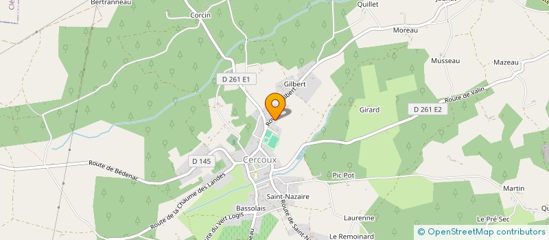 localisation de l'entreprise SCI DATA  SAINT-PIERRE-DU-PALAIS