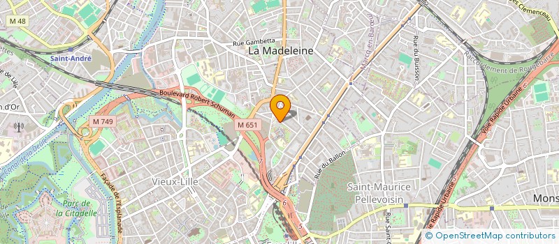 localisation de l'entreprise SCI DATCHA à LA MADELEINE