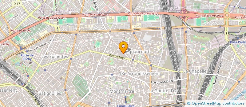 localisation de l'entreprise SCI DATCHA D'AURIOUX  PARIS