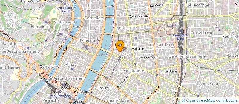 localisation de l'entreprise SCI DATCHAN  LYON