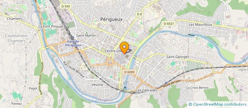localisation de l'entreprise SCI DATH à PERIGUEUX