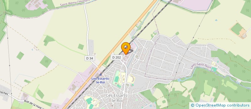 localisation de l'entreprise SCI DATIMAP  LES ESSARTS-LE-ROI