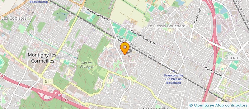 localisation de l'entreprise SCI DATIPA  FRANCONVILLE