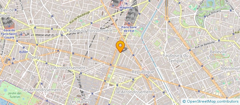 localisation de l'entreprise SCI DATLAS 2  PARIS