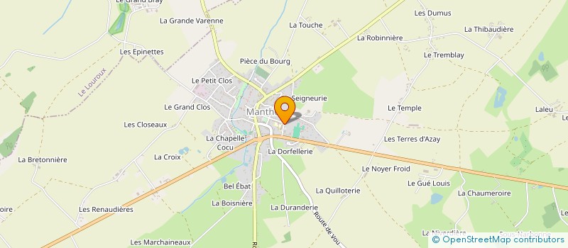 localisation de l'entreprise SCI DATRAND  LIGUEIL