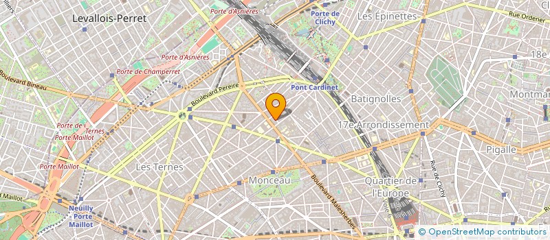 localisation de l'entreprise SCI DAUBIGNY  PARIS