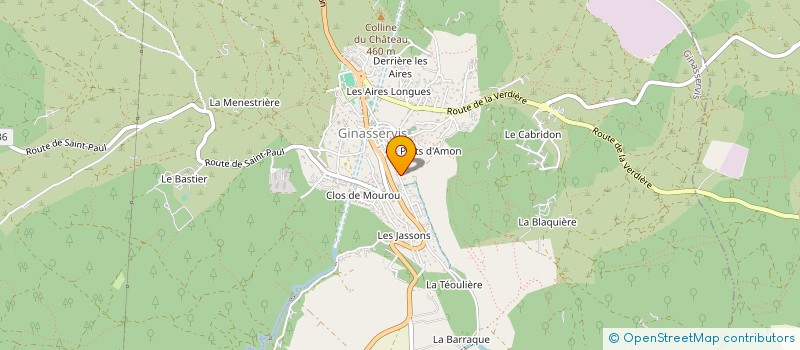 localisation de l'entreprise SCI DAUBLAIN  GINASSERVIS