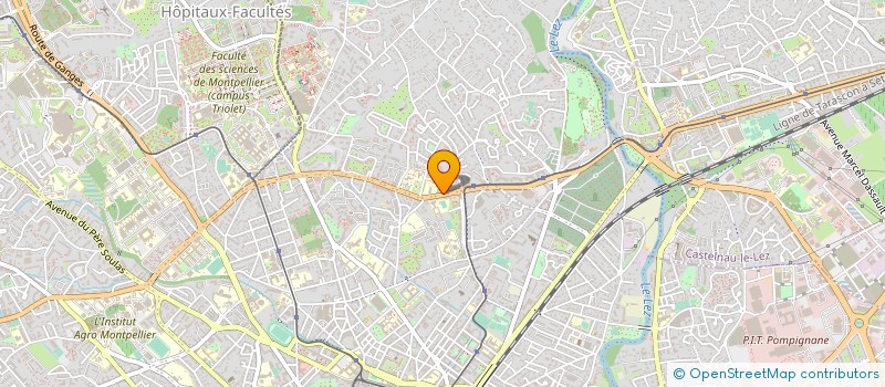 localisation de l'entreprise SCI DAUDE à MONTPELLIER