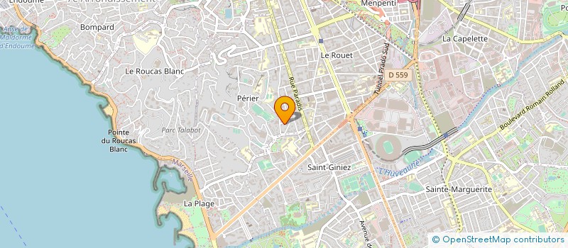 localisation de l'entreprise SCI DAUDET 37 à MARSEILLE