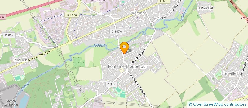 localisation de l'entreprise SCI DAUDET - AUBEY  FONTAINE-ETOUPEFOUR