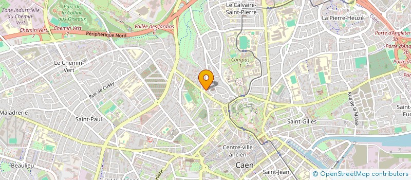 localisation de l'entreprise SCI DAUGUET CAPONIERE à CAEN