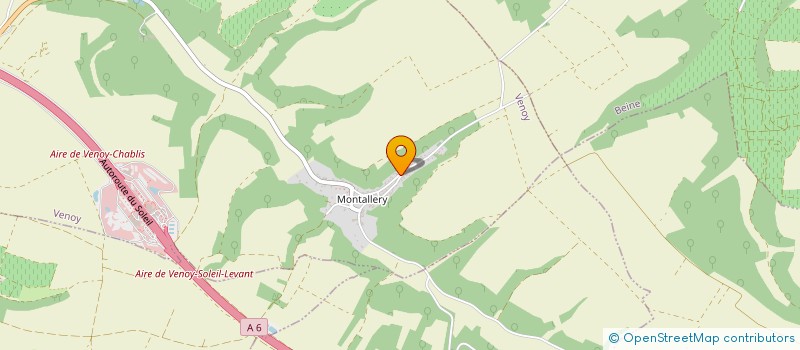 localisation de l'entreprise SCI DAUGY  AUGY