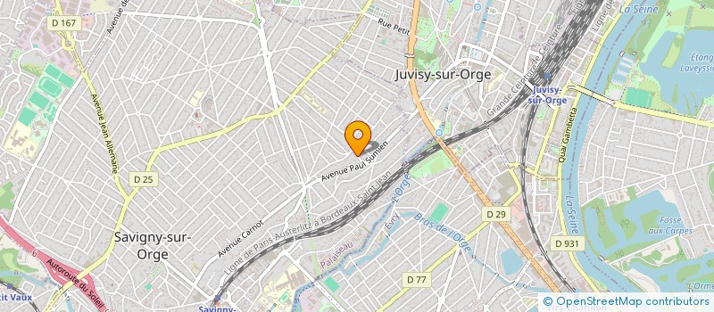 localisation de l'entreprise SCI DAULER à SAVIGNY-SUR-ORGE