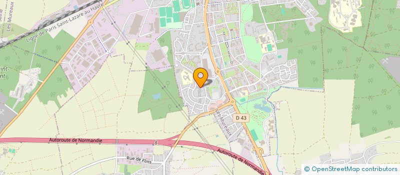 localisation de l'entreprise SCI DAULOCATION à LES MUREAUX