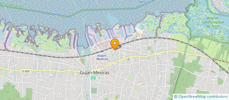 localisation de l'entreprise SCI DAUMAN  GUJAN-MESTRAS