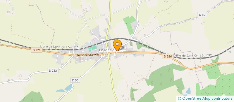 localisation de l'entreprise SCI DAUNA à LE MERLERAULT