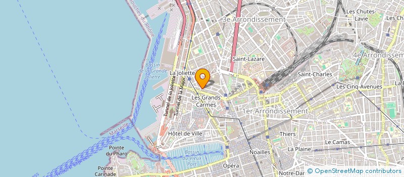 localisation de l'entreprise SCI DAUPHIN  MARSEILLE
