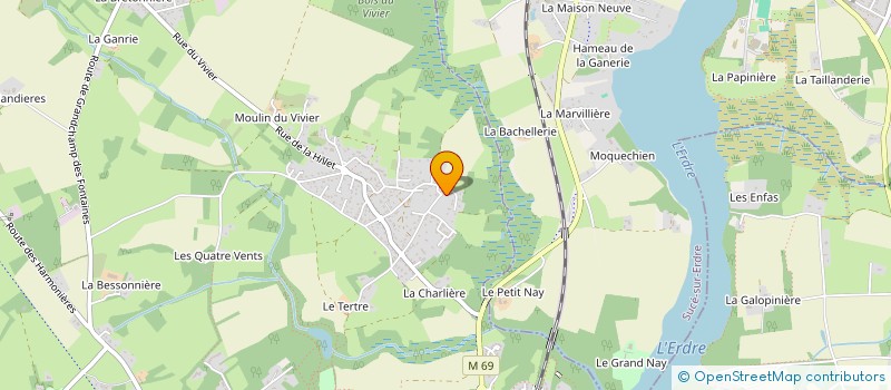 localisation de l'entreprise SCI DAUPHIN AND CO  LA CHAPELLE-SUR-ERDRE