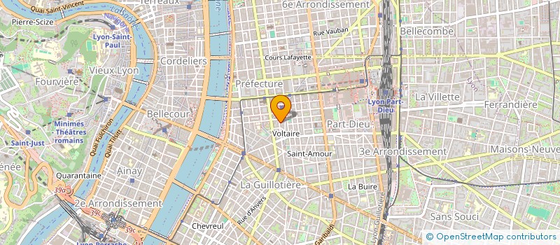 localisation de l'entreprise SCI DAUPHIN-BRIDAY  LYON