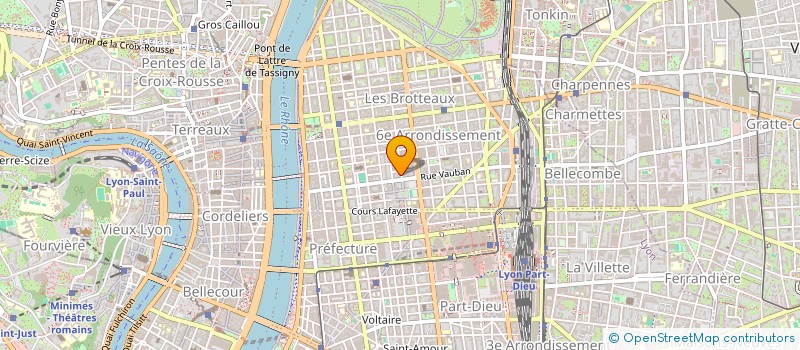 localisation de l'entreprise SCI DAUPHINE 1  LYON