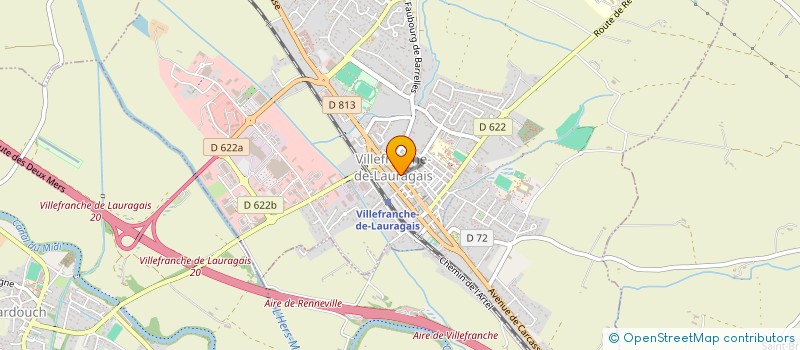 localisation de l'entreprise SCI DAUPHINE  VILLEFRANCHE-DE-LAURAGAIS