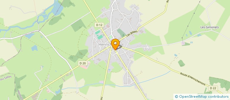 localisation de l'entreprise SCI DAUPHINE  HENRICHEMONT