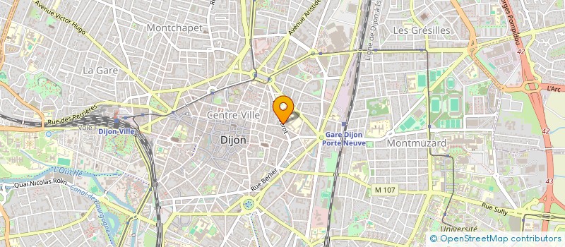 localisation de l'entreprise SCI DAUPHINE à DIJON
