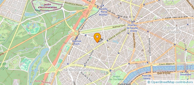 localisation de l'entreprise SCI DAUPHINE  PARIS