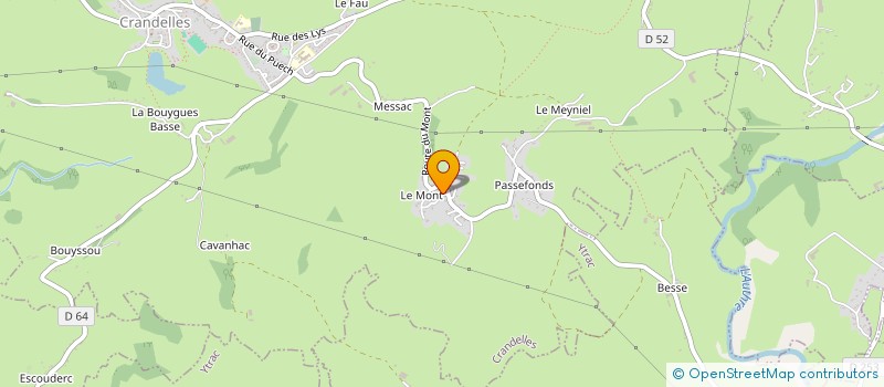 localisation de l'entreprise SCI DAUPHINE à CRANDELLES