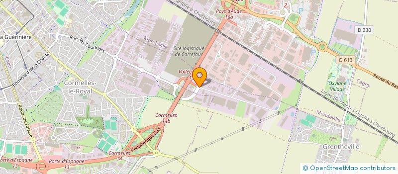 localisation de l'entreprise SCI DAUPHINE  ETERVILLE